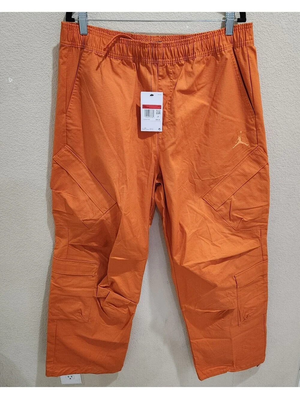 Nike Air Jordan Men's Sz Large Utility Cargo FLIGHT Cotton Pants HV0530-805 NWT